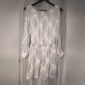 New White House Black Market Dress Boho Medallion Size XS